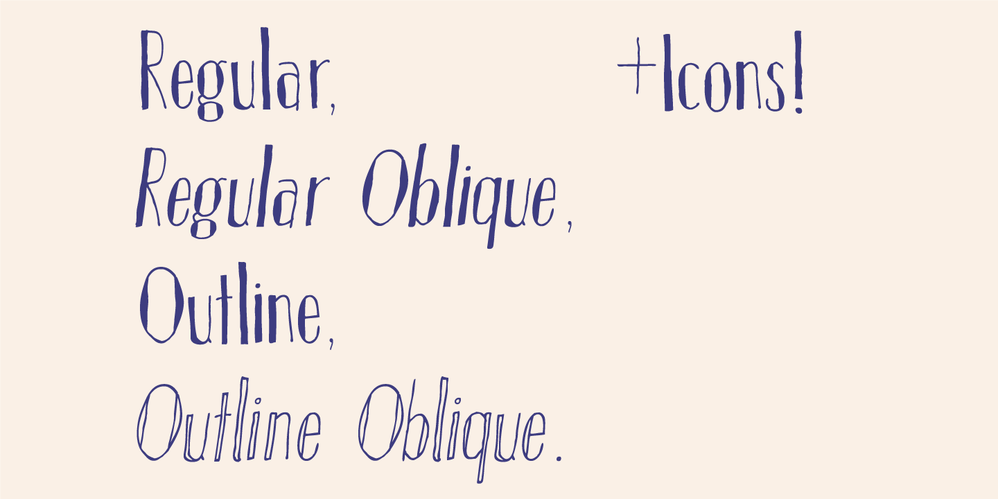 Пример шрифта TOMO Dora Sans Outline Oblique